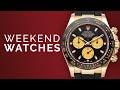 Rolex Daytona & Rolex Submariner Golden Smurf: Sports Watches And Dress Watches To Buy From Home