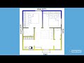 2bhk 20 x 20 house plan east face house plan 400sqft house plan budget house plans