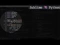 How To - Setup Sublime Text for Python Development