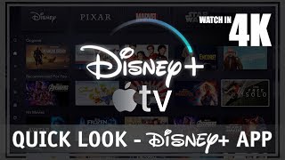 Quick Look of Disney+ App on Apple TV | Disney Plus