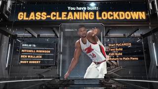NBA 2k20 NEW BEST SHOOTING GLASS CLEANING LOCKDOWN BUILD AND SHOOTING BADGES! BEST CENTER BUILD