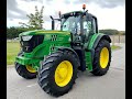 John Deere 6155m tractor walk around video