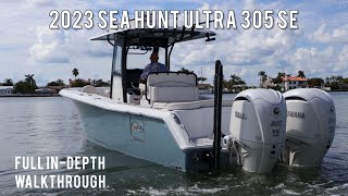 SOLD | 2023 Sea Hunt Ultra 305 SE | Full Walkthrough