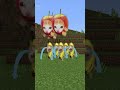 バナナ猫が空から降ってきた　 マイクラ 猫ミーム bananacat