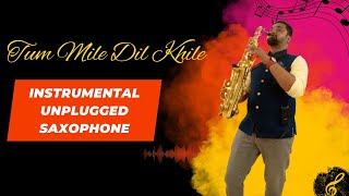 Instrumental Unplugged Saxophone | Tum Mile Dil Khile Song | Instrumental Hindi Songs Unplugged