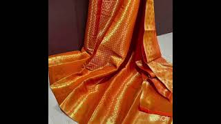 #Banarasi#semi#katan silk #saree#subscribe for more collections 🙏check description below 🤩