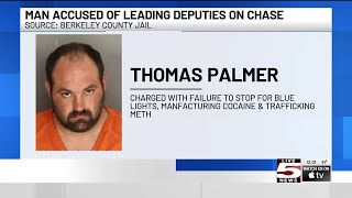 VIDEO: Berkeley County chase puts man behind bars on slew of drug, gun charges