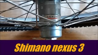 Montaż i regulacja shimano nexus 3