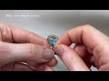 【プリンセス・ペンダント】ボール・チェーン・ワイヤーラッピング ・デモンストレーション‖ ball chain wire wrapping blue topaz heart shape cut