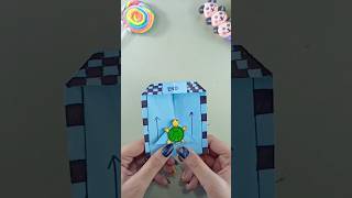 DIY Paper Game 🎯 | Rabbit Turtle Race #art #viral #craft #trending #shorts #short
