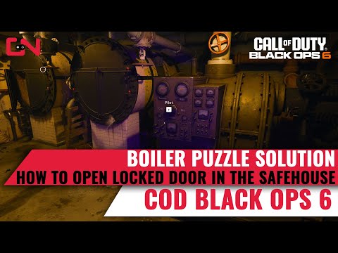 Black Ops 6 Boiler Room Puzzle Solution