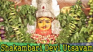 Shakambari Devi Utsavam at Kanaka Durga Temple in Vijayawada