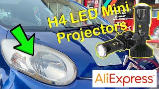 H4 LED Mini Projector Tested, H4 LED Mini Projector VS Auxito H4 LED