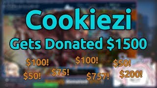 Cookiezi | Gets Donated $1500