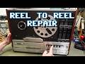 Philips N4416 Reel to Reel Mechanism Repair