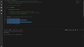 JavaScript Basics - Functions, Variables, Strings and Console Logging