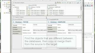Data Studio Tutorial 7 - Compare and migrate database objects