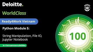 Python Module 5: String Manipulation, File IO, Jupyter Notebook (Vietnamese subtitles)