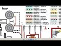 СХЕМА ВАЗ 2105 07 ПРЕД №7 №8 №9 №10 СИГНАЛ ВЕНТИЛЯТОР РАДИАТОРА