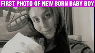 First Look | Kareena Kapoor Shares Photo Of Her New Born Baby