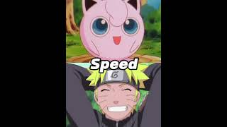 JigglyPuff vs Naruto #shorts #vsbattles #pokemon #jigglypuff #narutoshippuden #whoisstrongestshorts