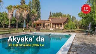 Akyaka’da 25.000 m² İçinde Eşsiz Çiftlik Evi! Doğa ile Baş Başa Bir Yaşam Sizi Bekliyor! 🌳🏡