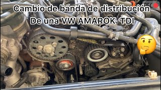 Como poner a tiempo una VW AMAROK TDI 2L turbo DIÉSEL  🚗