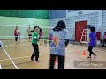 kem bakat badminton kbs wpkl shuttle drill cross court smash