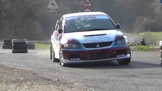 Sághy-Sághy Mitsubishi E9 A123 Teszt Rallye 2016.-Lepold Sportvideo