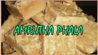 [ENG SUB] Amrutha phala // Coconut milk burfi recipe // కొబ్బరి పాలతో స్వీట్ పలకలు