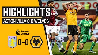 Stalemate at Villa Park | Aston Villa 0-0 Wolves | Highlights