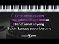 bubar masdddho karaoke piano female key