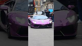 Lamborghini in Mayfair London