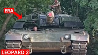 When Memes Become Reality: Leopard 2 Tank Upgraded With ERA in Ukraine