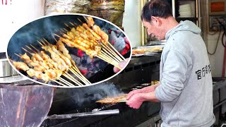 Huangdao specialty chicken skewers restaurant, sold more than 5000 skewers a day!