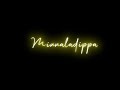 Nenjukulla Nee Minnal Song || Vadacurry ||  Whatsapp status || Black Screen