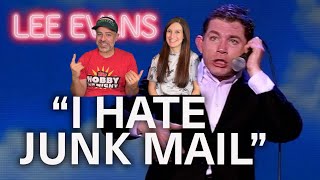 Lee Evans - How to Deal with Junk Mail REACTION