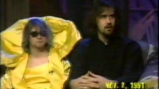 MTV Head Bangers Ball Interview with Nirvana's Kurt Cobain \u0026 Krist Novoselic 11/2/ 91