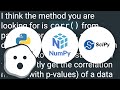 python - how to compute correlation-matrix with nans in data-matrix