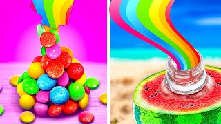 Rainbow Jelly & Candy Challenge by Cool Tool Stories