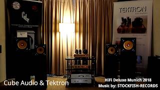 CUBE AUDIO Magus \u0026 Tektron TK2A3 - HiFi Deluxe 2018 #7