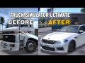 TUTORIAL PAKAI MOBIL BMW DI GAME TRUCK SIMULATOR ULTIMATE