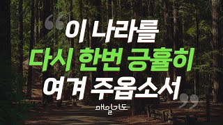 [매일기도] 9월 15일 주일 | 이 나라를 다시 한번 긍휼히 여겨 주옵소서