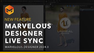 Marvelous Designer 2024.0: MD LiveSync