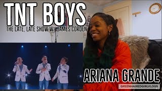 Ariana Grande Surprises TNT Boys REACTION!!!