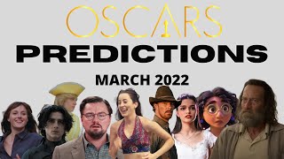 2022 Oscars Winners Predictions! (Who will win an Oscar?)
