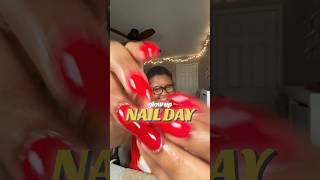 come do my nails with ME !!! ☺️ comment your comfort nail style!! #nails #gelx #diynails