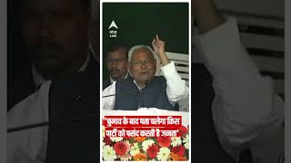 'चुनाव के बाद पता चलेगा किस पार्टी को पसंद करती है जनता'- Nitish Kumar