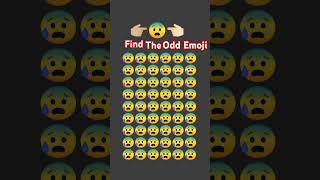 #emojichallenge #emoji #emojieyetest #funny #findtheoddemoji #illusion