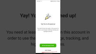 Beanstack App Account Creation